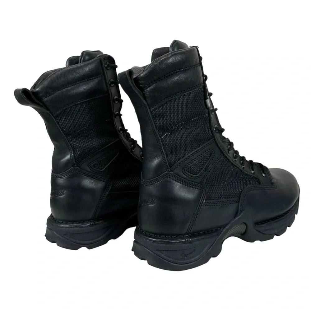 Danner Men 8D Striker II Black Leather Tactical Duty Boots‎ 8 Inch Vent 42290